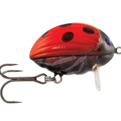 Salmo Lil Bug Floating Crankbait 2cm Ladybird Wobbler