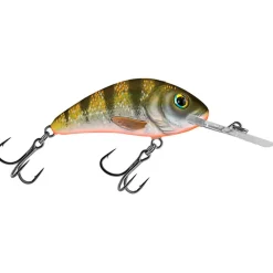 Salmo Rattlin Hornet Floating 6,5cm Yellow Holographic Perch Wobbler