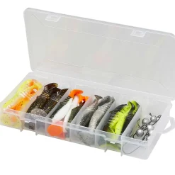 Savage Gear Cannibal Shad Kit 6.8 & 8cm Mixed Colors 36 Stück Gumifisch-Set