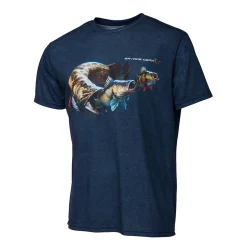 Savage Gear Cannibal Tee Xxl Blue Logo T-Shirt