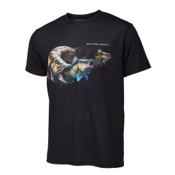 Savage Gear Cannibal Tee L Black Logo T-Shirt