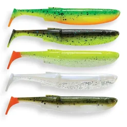 Savage Gear Craft Bleak 10,0cm 6,8g Dark Water Mix 5ST. Gummifisch-Set