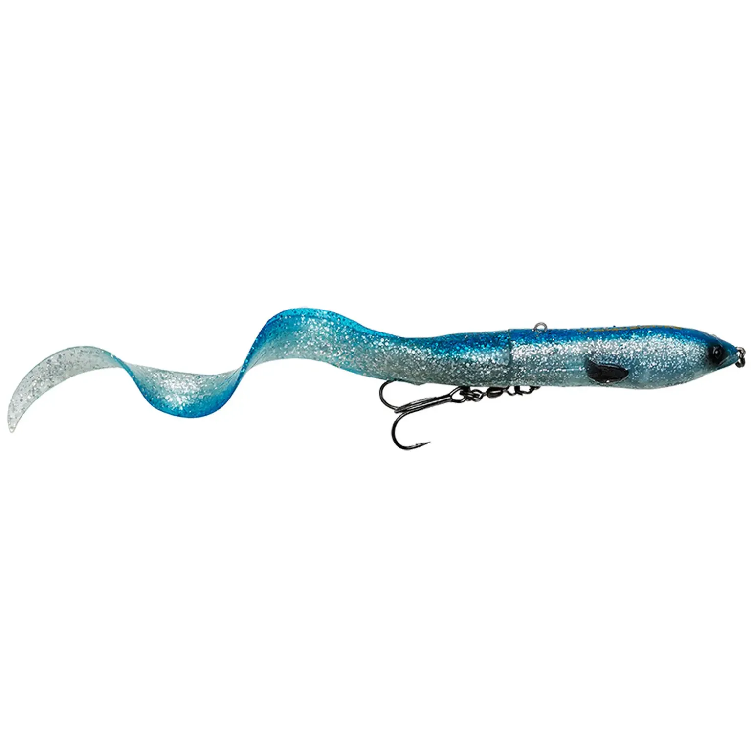 Savage Gear 3D Hard Eel 2+1 Teile 17,0cm 50g Blue Silver Kunstköder