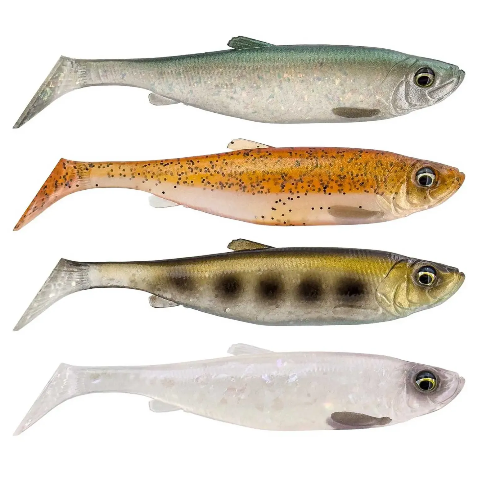 Savage Gear 3D Herring Shad 9cm 5g Clear Water Mix Gummifisch