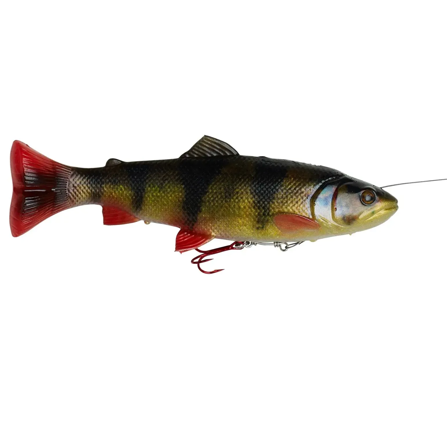 Savage Gear 4D Line Thru Pulsetail Trout 200 20cm 102g Slow Sink Perch Swimbait Gummifisch