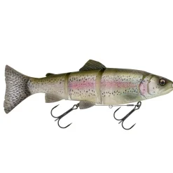 Savage Gear 3D Line Thru Trout 20cm 98g Sinking Clear Rainbow Trout Gummifisch