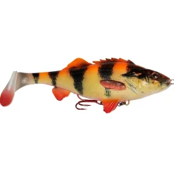 Savage Gear 4D Perch Shad 12,5cm SS Albino Kunstköder