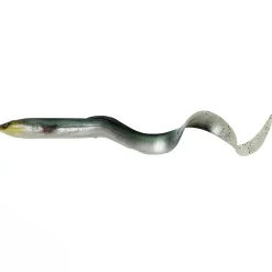 Savage Gear 3D Real Eel 15cm Green Silver Bulk Gummiköder