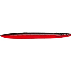 Savage Gear 3D Soft Line Thru Sandeel 12.5Cm 20G Sinking Red N Black