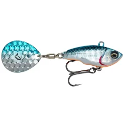 Savage Gear Fat Tail Spin 6,5cm 16g Sinking Blue Silver Jig Spinner