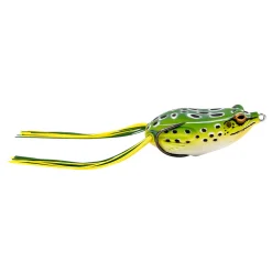 Savage Gear Hop Walker Frog Oberflächenköder 5.5Cm 15G Floating Green Leopard