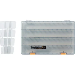 Savage Gear Lurebox 6B Deep Smoke 36X22.5X8Cm Köderbox Angelbox