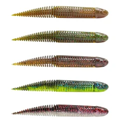 Savage Gear Ned Dragon Tail Slug 10,0cm 5.5g 5St. Clear Water Mix Ned-Gummifisch
