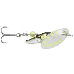 Savage Gear Sticklebait Spinner #3 7.3g Sinking Green Silver Ayu bleifrei