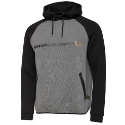 Savage Gear Tec-Foam Hoodie M Dark Grey Melange Pullover