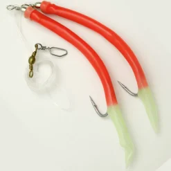 Seabehr Norwegen Gummi Makk System Haken 6/0 Rig Beifänger