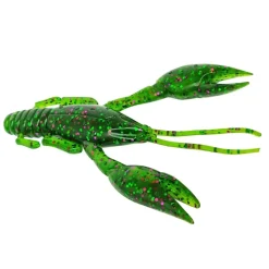 Seika Pro Krawallo Craw 5,0cm Green Pumpkin Purple / Green Flake Gummikrebs