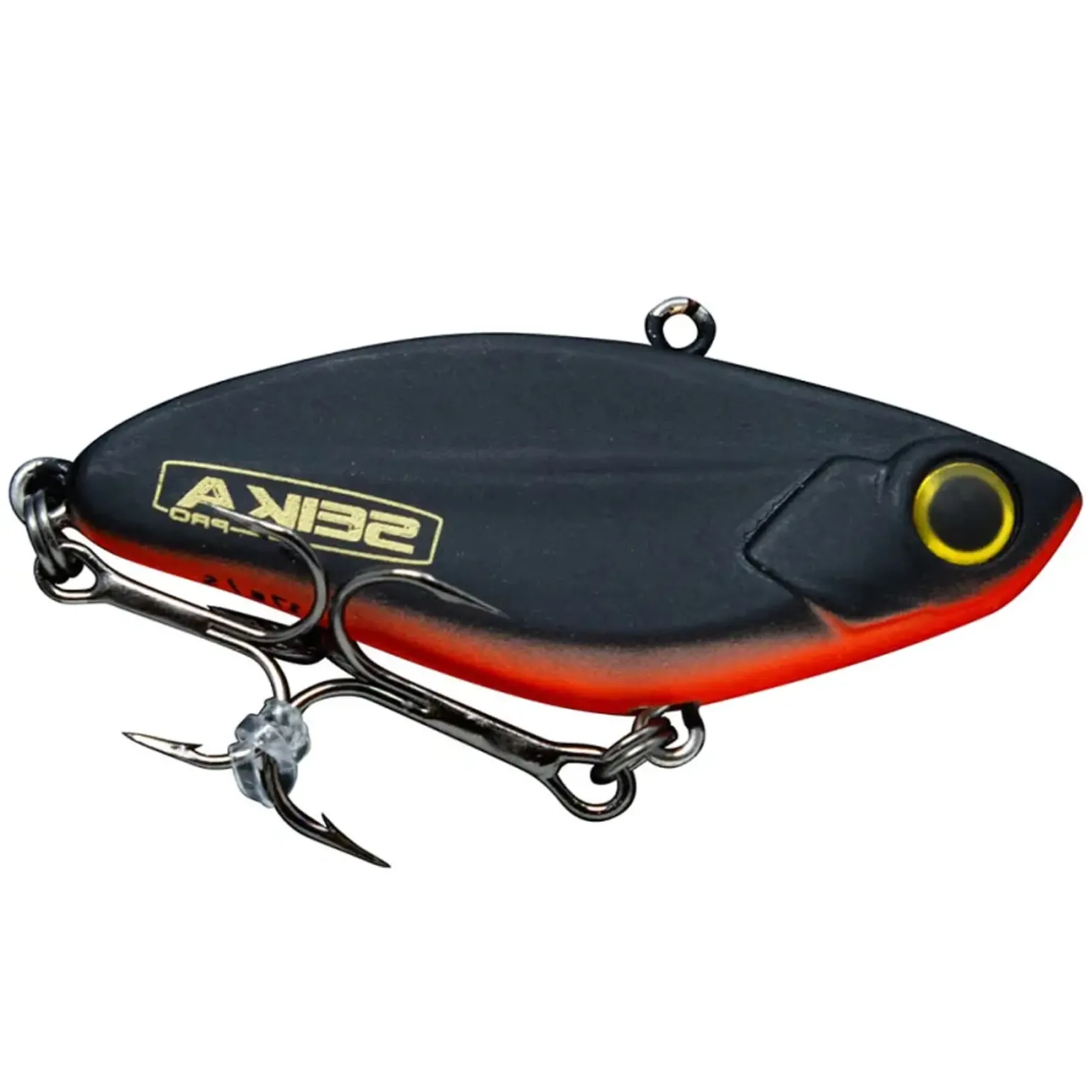 Seika Pro Silent Vibrator 5,5cm 17 g Black Widow Lipless Crankbait