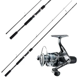 Shimano Rolle Sienna & Shimano Rute 2,10m 7-21g Forellenangeln Combo Angelset