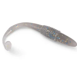 Sänger Iron Claw Moby Eazy-Add Shad Non-Toxic 12cm Smoke Blue Lum 1Stk. net Gummifische