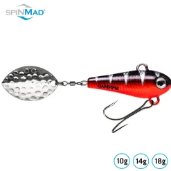 SpinMad Originals Black Perch 10g Jig Spinner