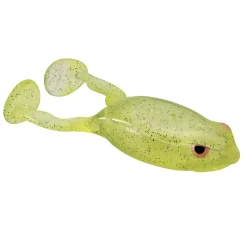 SPRO Flappin Frog 65 Yellow Sparkle Gummifrosch