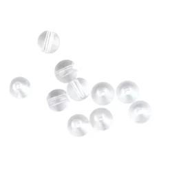 Spro Round Smooth Glas Beads Glasperlen Texas & Carolina Clear Diamond 6mm