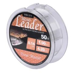 Spro Trout Master Mono Leader 0,18 mm 2,8kg 50m Forellen Vorfachschnur
