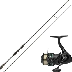 Ultra Light Spinn Combo - Okuma Psycho Stick 0,5–3,5g x Savage Gear Fishing-King 1000 Special FD