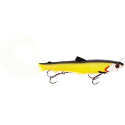 Westin Bullteez Curltail Inline 33cm 230g Sinking Official Roach Gummifisch montiert
