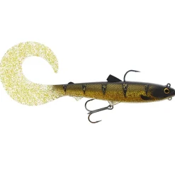 Westin Bullteez Curltail R2F 21cm 73g Sinking Cola Perch Gummifisch montiert