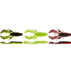 Westin Crecraw Creaturebait 8,5cm Dark Water Mix 25 5 Stück Gummikrebs