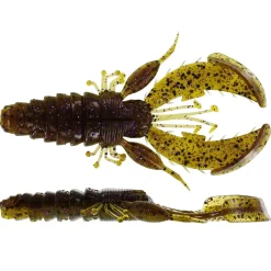 Westin Crecraw Creaturebait 8,5cm Green Pumpkin Purple 5 Stück Gummikrebs