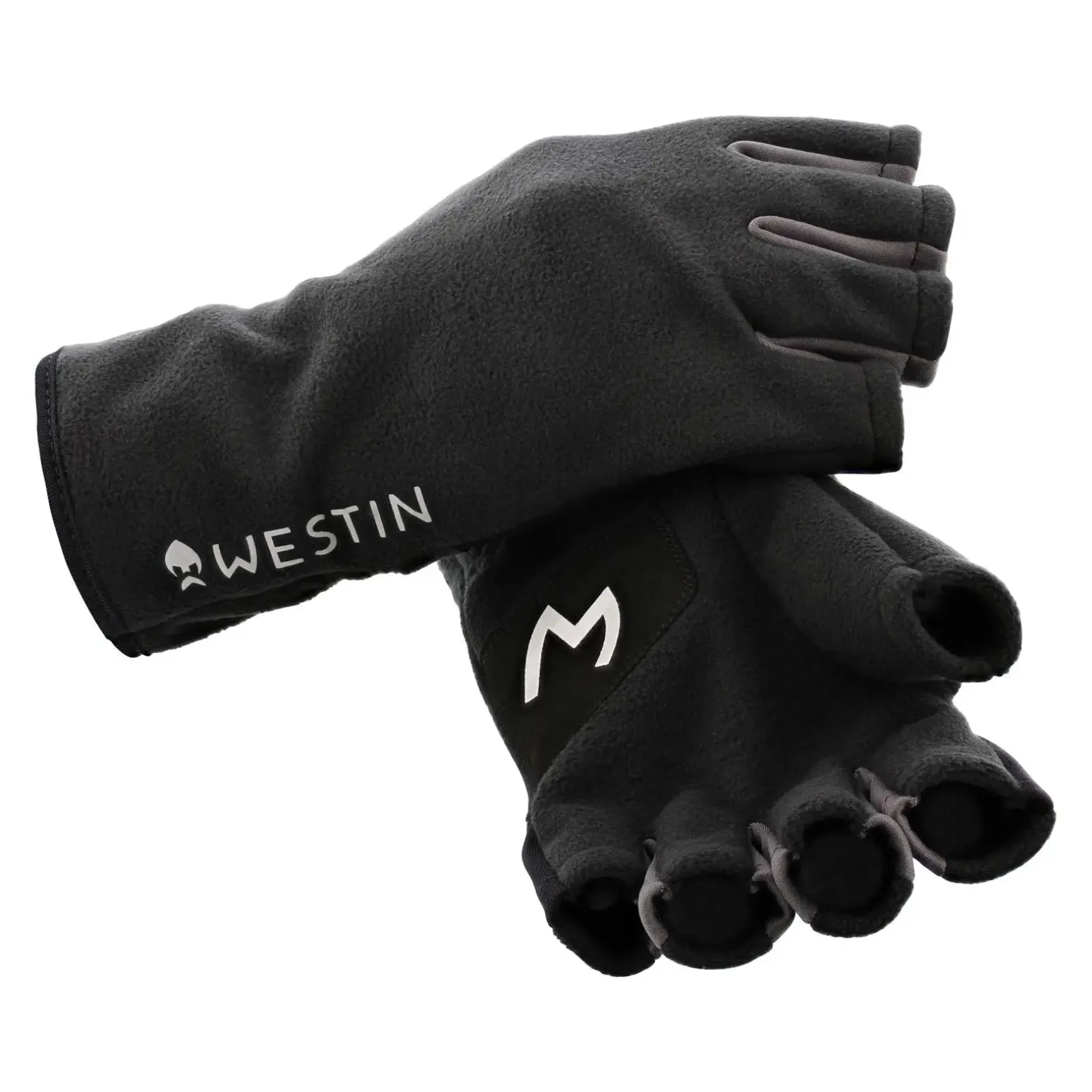Westin Hlf Fleece Gloves M Carbon Black Handschuhe