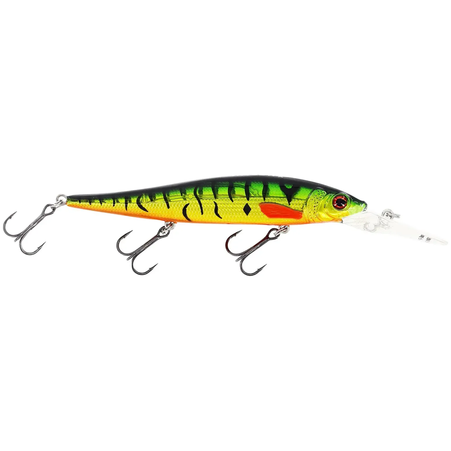 Westin Jerkbite MR 11cm 15g Suspending Firetiger Flash Wobbler