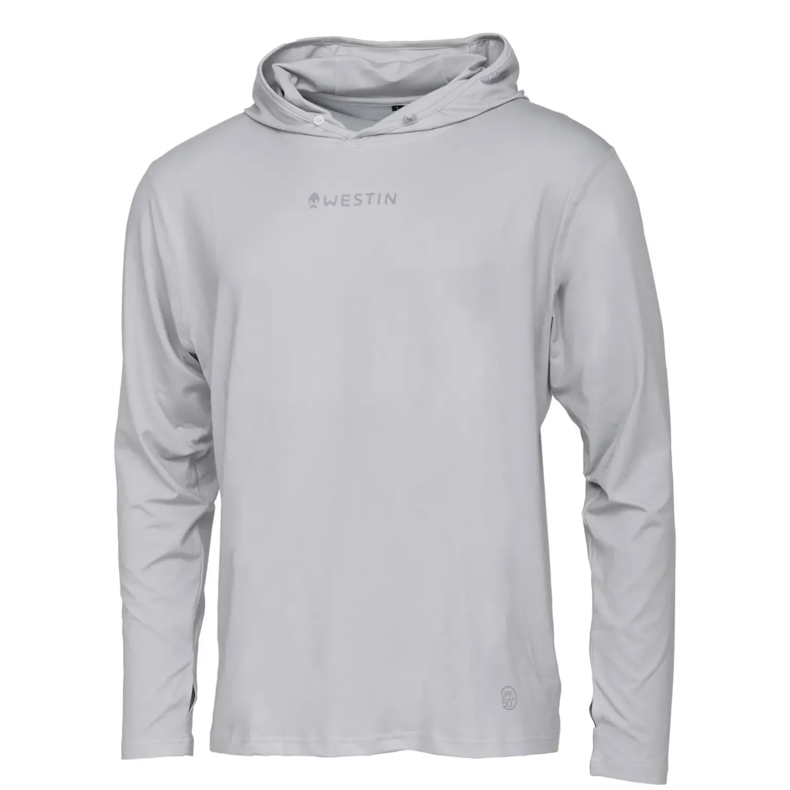 Westin Ledge UPF Hoodie M Mist Grey Pullover