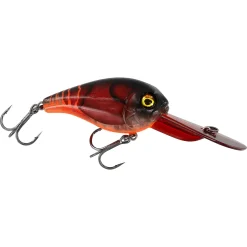 Westin MegaBite DR Crankbait 6cm 19g Floating 3D Fire Craw Wobbler