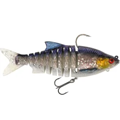 Westin Ricky The Roach Multi Jointed R2F 14cm 41g Sinking Headlight UV Roach Gummifisch montiert