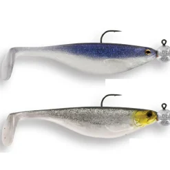 Westin ShadTeez 9cm R 'N R 7g #4/0 2pcs Clear Water Mix 2 fertig montiert