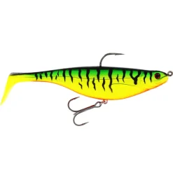 Westin Shadteez R2F 16cm 55g Sinking Crazy Firetiger Gummifisch montiert
