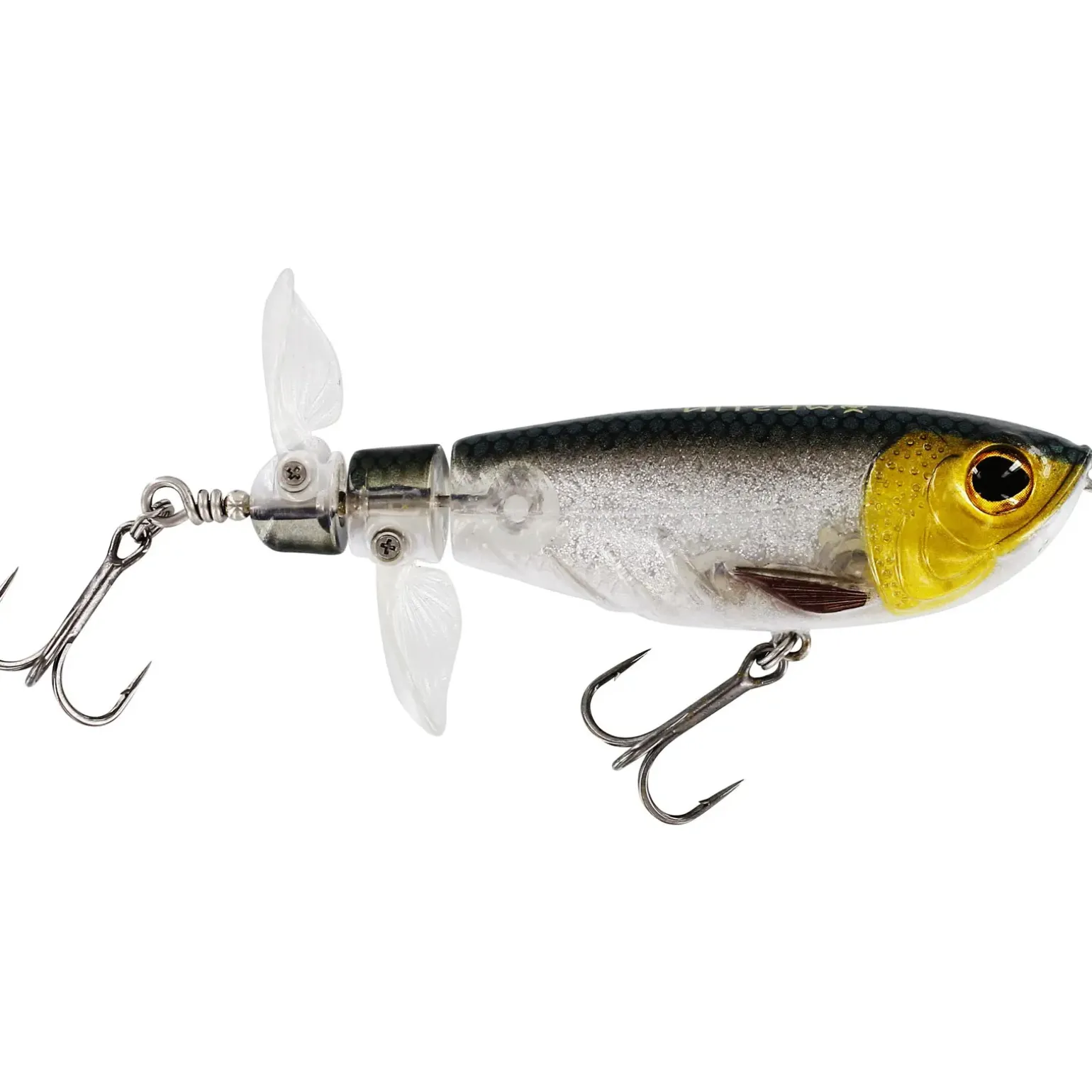 Westin Spot-On Twin Turbo 9cm 19g Floating 3D Headlight Propbait Oberflächenköder