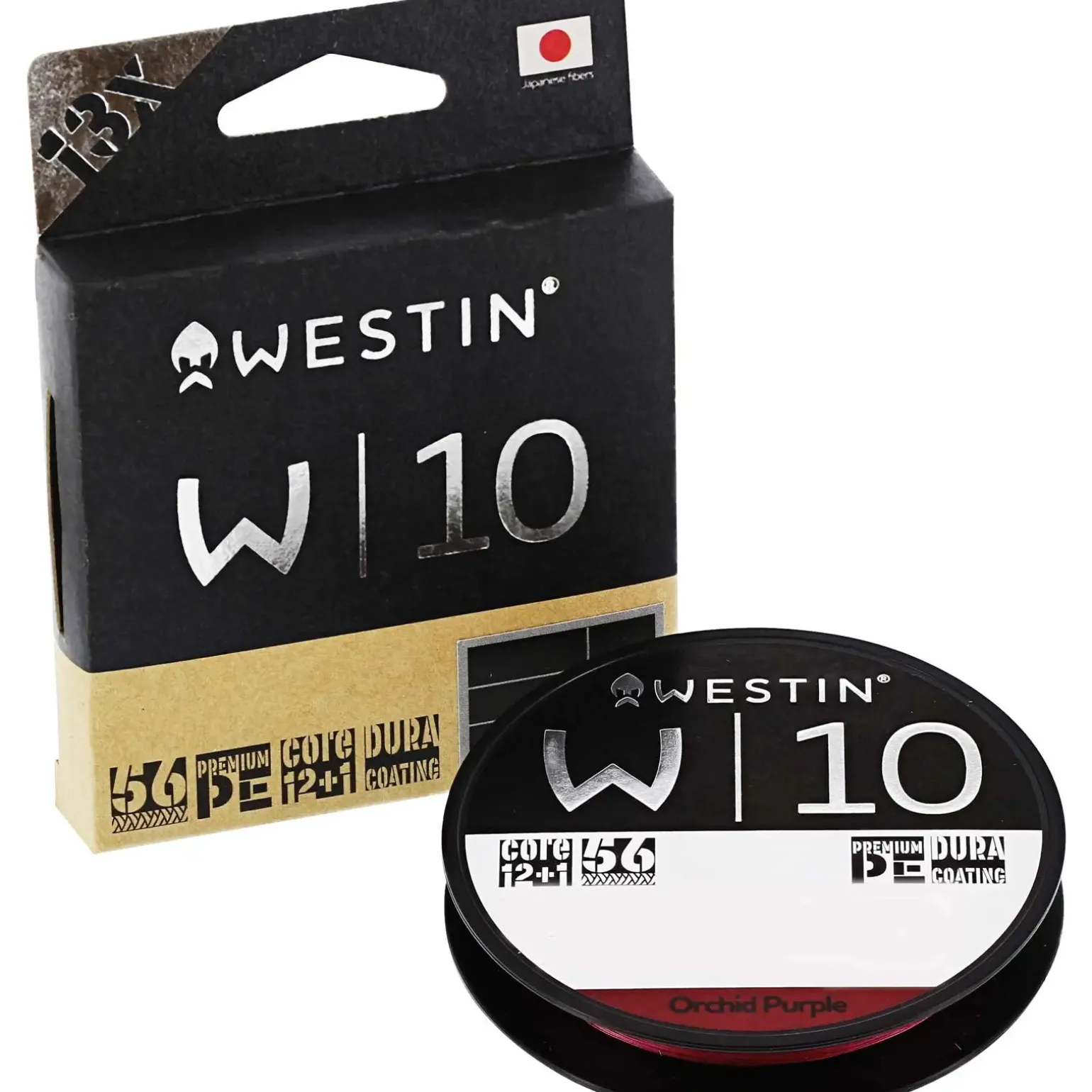 Westin W10 13 Braid Orchid Purple 0.128mm 135m 7.4kg Geflochtene Angelschnur