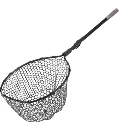 Westin W3 C&R Adjustable Full Rubber Mesh Landing Net L 45X55X35cm 70/110cm 2Sec Kescher