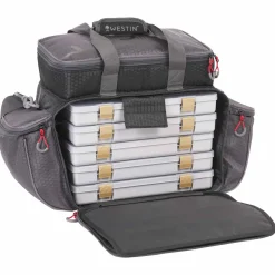Westin W4 Master Lure Bag 5 Boxes Os Titanium Black Angeltasche