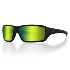 Westin W6 Sport 15 Matte Black/Green Polarisationsbrille