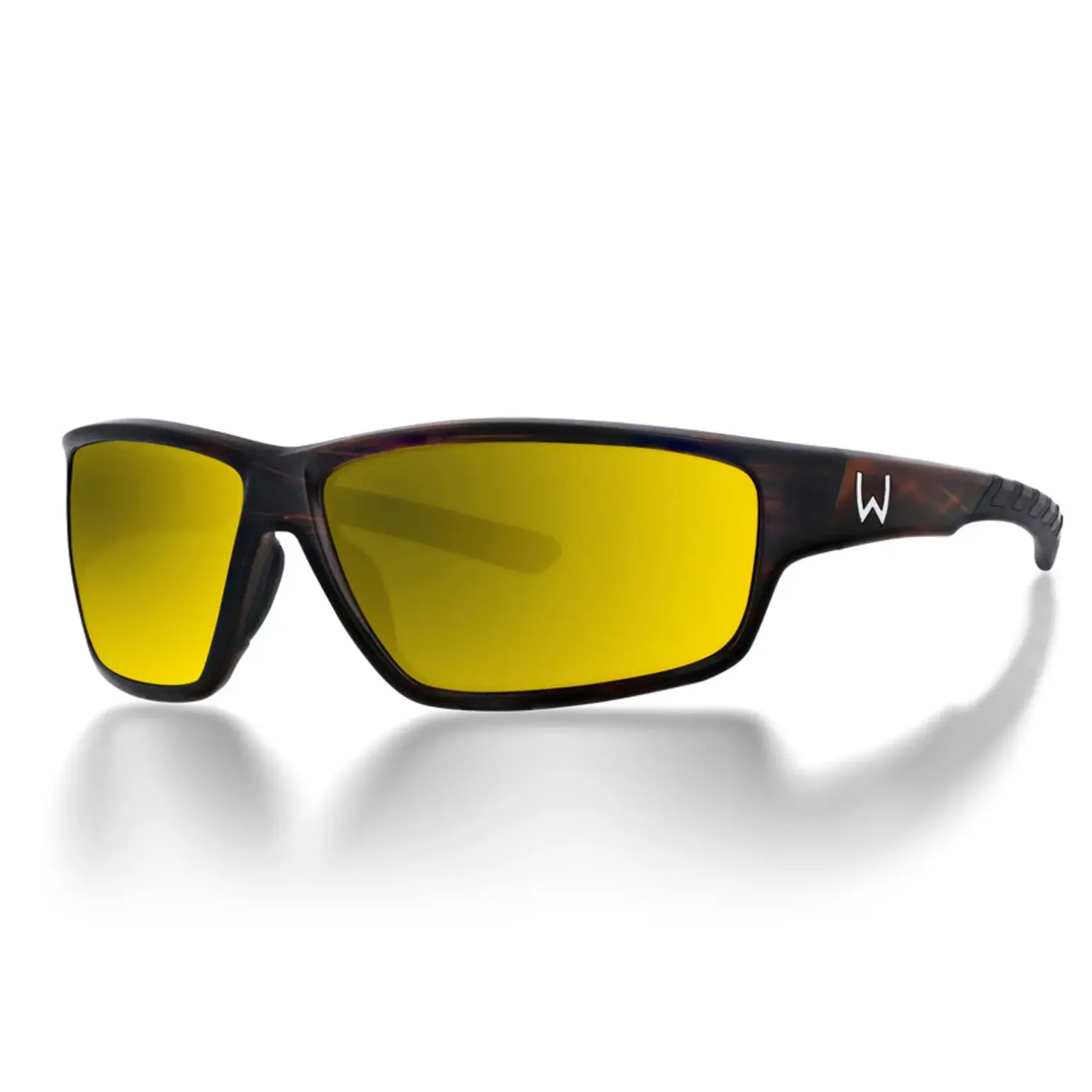 Westin W6 Sport 20 Matte Brown/Yellow Polarisationsbrille