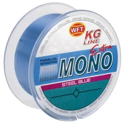WFT KG Mono Extra steel blue 300m 0,30mm monofile Angelschnur