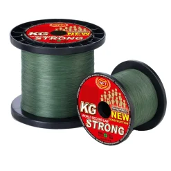 WFT KG Strong Exact 39Kg 0,25 360m Green Geflochtene Angelschnur