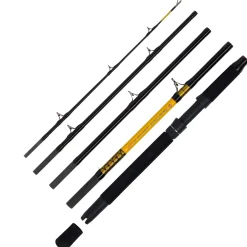 WFT Never Crack Catfish Boat LTC 2,60m 200-1000g 5 Teile Welsrute Reiserute