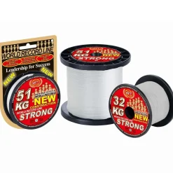 WFT New KG Strong Trans 0,22mm Geflochtene Angelschnur Meterware